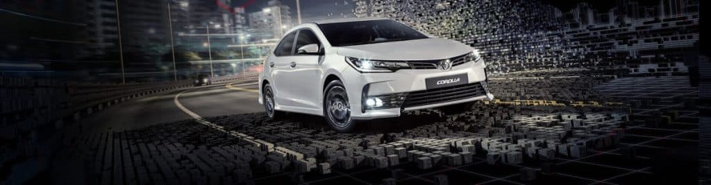 locação do Corolla Toyota